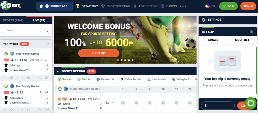 Betfair desportos